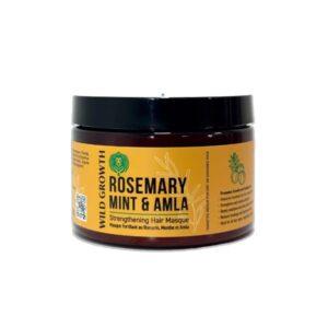 Wild Growth Rosemary Minty & Amla Strengthening Hair Masque 12fl.oz / 340g