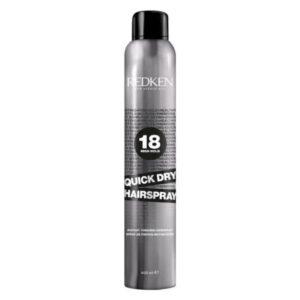 Redken Quick Dry Instant Finishing Hairspray 400mL Strong Fixing Hairspray