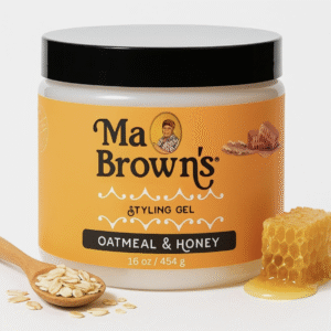 Ma Brown's Oatmeal Honey Curl Styling Gel 16 oz/454 g