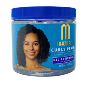 Mazuri Curly Perm Gel Activator 16Fl.Oz / 473ML