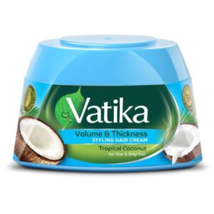 Vatika Naturals Volume & Thickness Styling Hair Cream 210mL