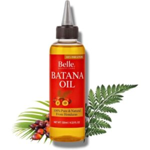 Belle Batana Oil for Hair Growth - 100% Natural Hair Oil 120mL