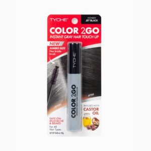 Absolute New york Color 2 Go - Instant Root Touch Up Hair Mascara Jet Black