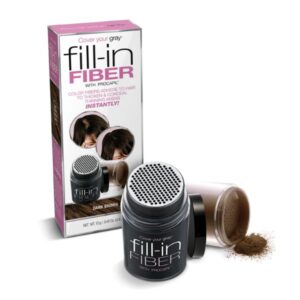 Cover Your Gray Pro Fill-In Fibers With Procapil Dark Brown