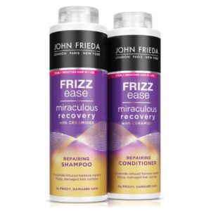 John Frieda Frizz Ease Miraculous Recovery Shampoo and Conditioner 500ML Duo Pack
