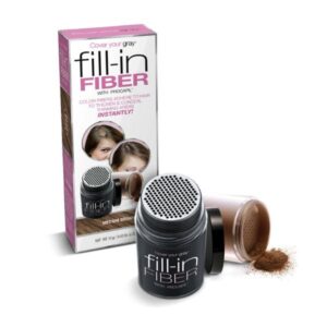 Cover Your Gray Pro Fill-In Fibers With Procapil Medium Brown