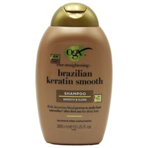 OGX Brazilian Keratin Smooth Shampoo 13Fl.oz / 385mL
