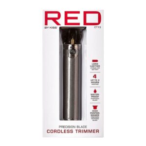 Red By Kiss Precision Blade Cordless Trimmer – Cool Gray Ct13