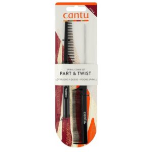Cantu Style Part & Twist Set Comb