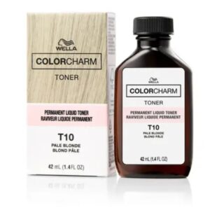 WELLA COLORCHARM Permanent Liquid Toners T10 Pale Blonde