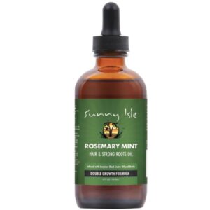 Sunny Isle Rosemary Mint Hair and Strong Roots Oil 4oz