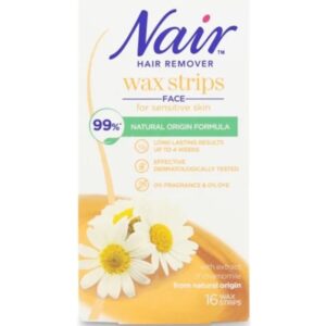 Nair Hair Removal Facial Wax Strips 16's