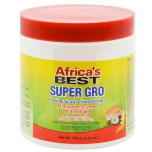 Africa's Best Super Gro Hair and Scalp Conditioner 5.25 Oz