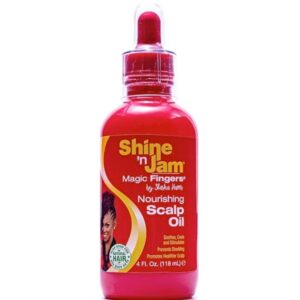 AmPro Shine-n-Jam Magic Fingers Nourishing Scalp Oil 4oz