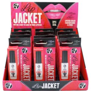 W7 LIP JACKET LIPSTICK SEALER BOX