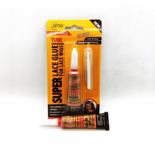 BMB Super Lace Glue Adhesive Tube Crazy Hold for Lace Wigs 0.4fl.oz