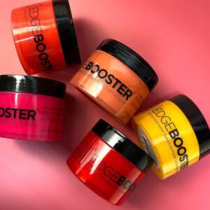 Style Factor Edge Booster Strong Hold Water-Based Pomade Control Gel 3.38Oz