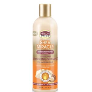 African Pride Sulfate Free Shea Butter Miracle Detangling Shampoo 12oz / 355ml