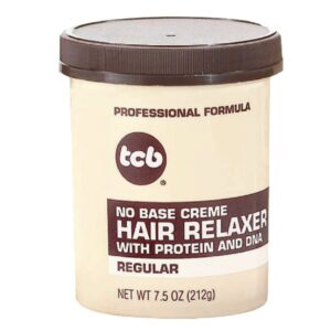 Tcb No Base Hair Relaxer Creme Regular 7.5oz