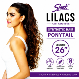Sleek Lilacs Hair Couture Synthetic Hair Ponytail 26 Inch