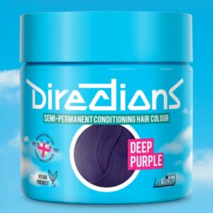 Directions Semi Permanent Hair Colour Deep Purple 88ml