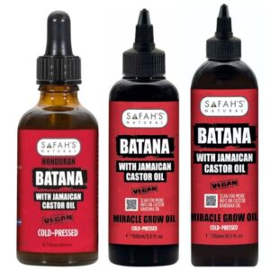 Safah's Natural Batana With Jamaican Castor Oil 50 ml-100ml-250ml