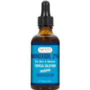 Safah's Natural Minoxidil 2% Hair Growth Topical Solution 50ml
