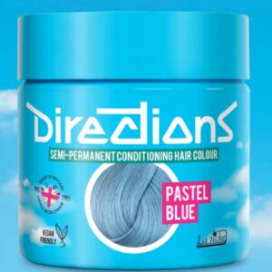 Directions Semi-permanent hair colour Pastel Blue  88ml