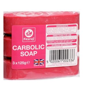 Fitzroy Carbolic Soap (3 X 125g)