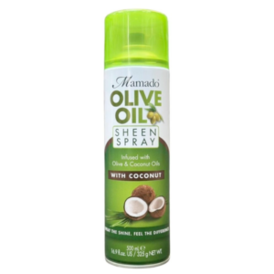 Mamado Olive Oil Sheen Spray with Coconut & Olive Oils 500ml