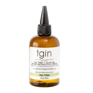 Tgin Tea Tree and Olive Oil Detoxifying Hair and Body Serum 4oz / 120ml