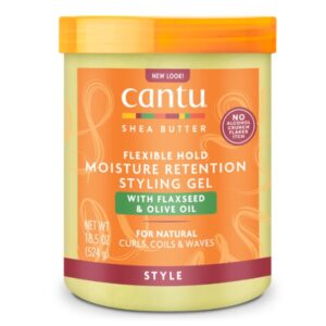 Cantu Shea Butter Flaxeed & Olive Oil Braiding Styling Gel 18.25oz