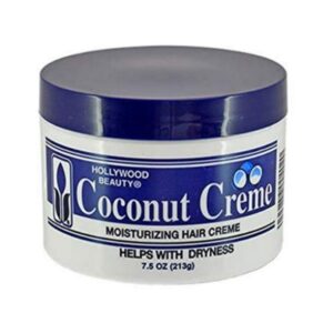 HollyWood Beauty Coconut Creme Moisturizing Hair Creme 7.5oz / 207g