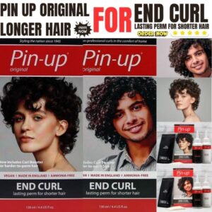 Pin-Up End Curl Home Perm Kit For Shorter Hair 130 ml