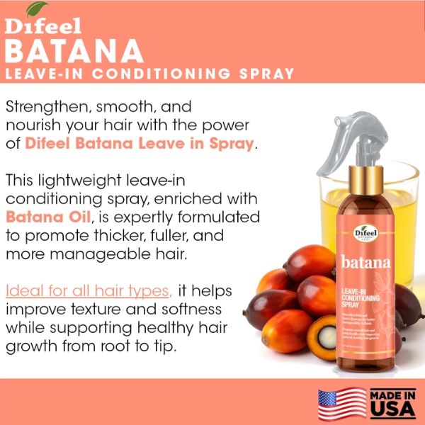 Difeel Batana Leave-In Conditioning Spray 8 fl.oz _ 237ML (3)