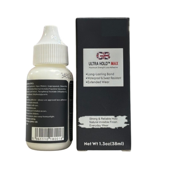 GB Ultra Hold MAX Lace Wig Adhesive Glue 38ml (1.3oz) (2)