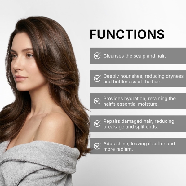 Karseell Shampoo 500ml Gentle Moisturising Shampoo (3)