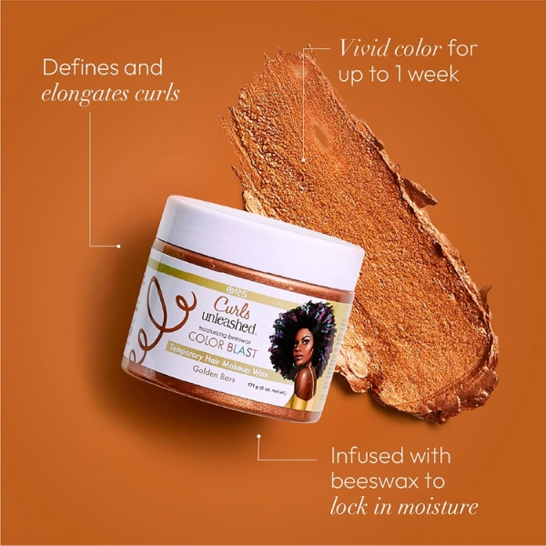 ORS Curls Unleashed Golden Bars Color Blast Makeup Wax -171g (2)