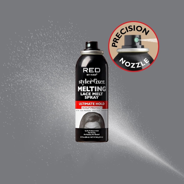 RED By Kiss Styler Fixer Melting Lace Melt Spray Ultimate Hold 2.7Fl.oz _ 80ML (3)