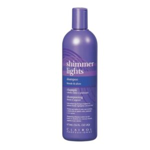 Clairol Shimmer Lights Shampoo Blonde & Silver 16oz / 473ml