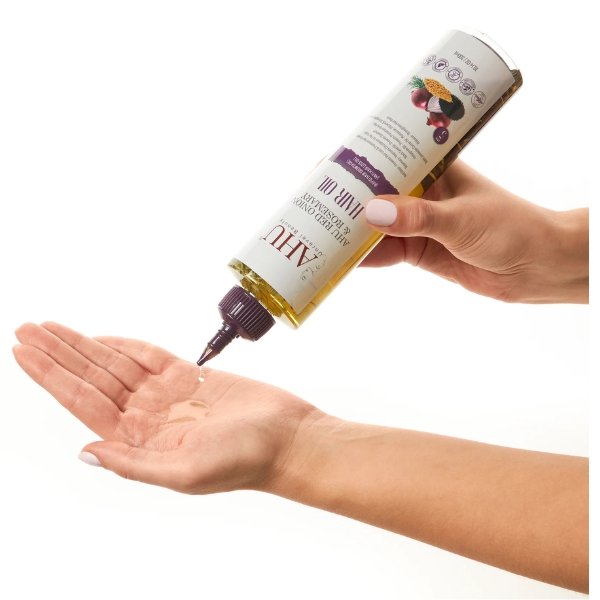 AHU Red Onion & Rosemary Hair Oil (300ml) (3)