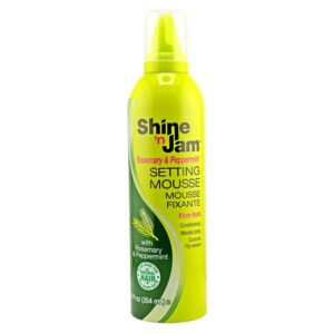 Shine N Jam Rosemary Setting Mousse Firm Hold 354ML