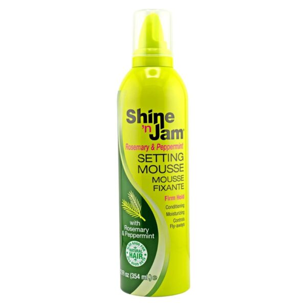 Shine N Jam Rosemary Setting Mousse Firm Hold 354ML