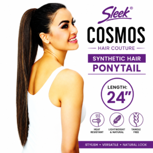 Sleek Cosmos Hair Couture Synthetic Ponytail  24 Inch