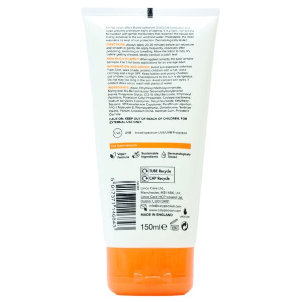 Calypso Sun Lotion SPF50 150ML