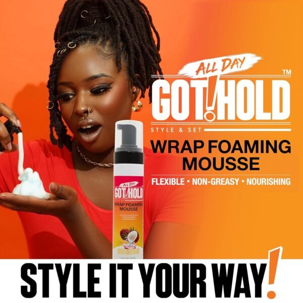 All Day Got Hold Wrap Foaming Mousse