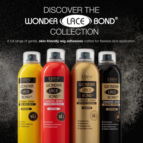 EBIN New York Wonder Lace Bond Adhesive Spray - Sensitive 420ml