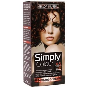Mellor & Russell Simply Colour Hair Colour - 4.5 Deep Red Brown