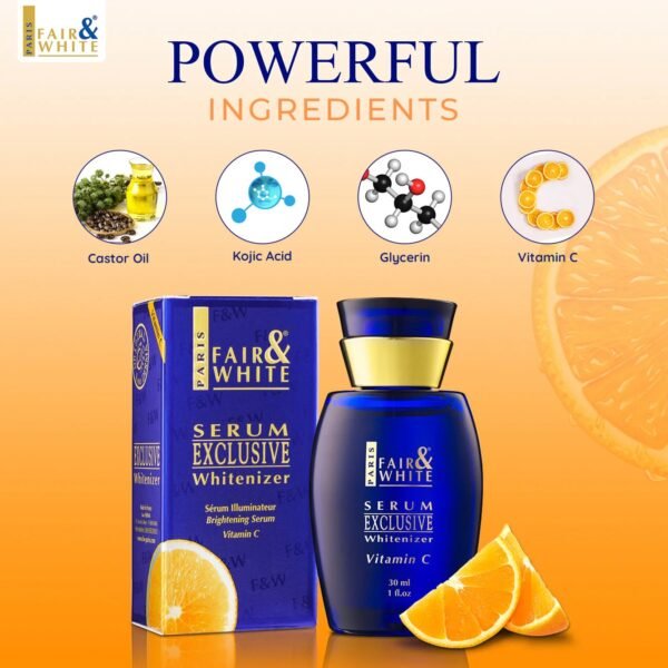 Fair & White Exclusive Brightening Serum With Vitamin C 30ml