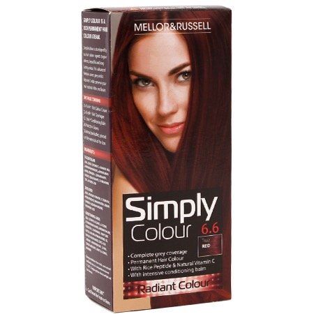 Simply Colour Hair Colour - 6.6 True Red